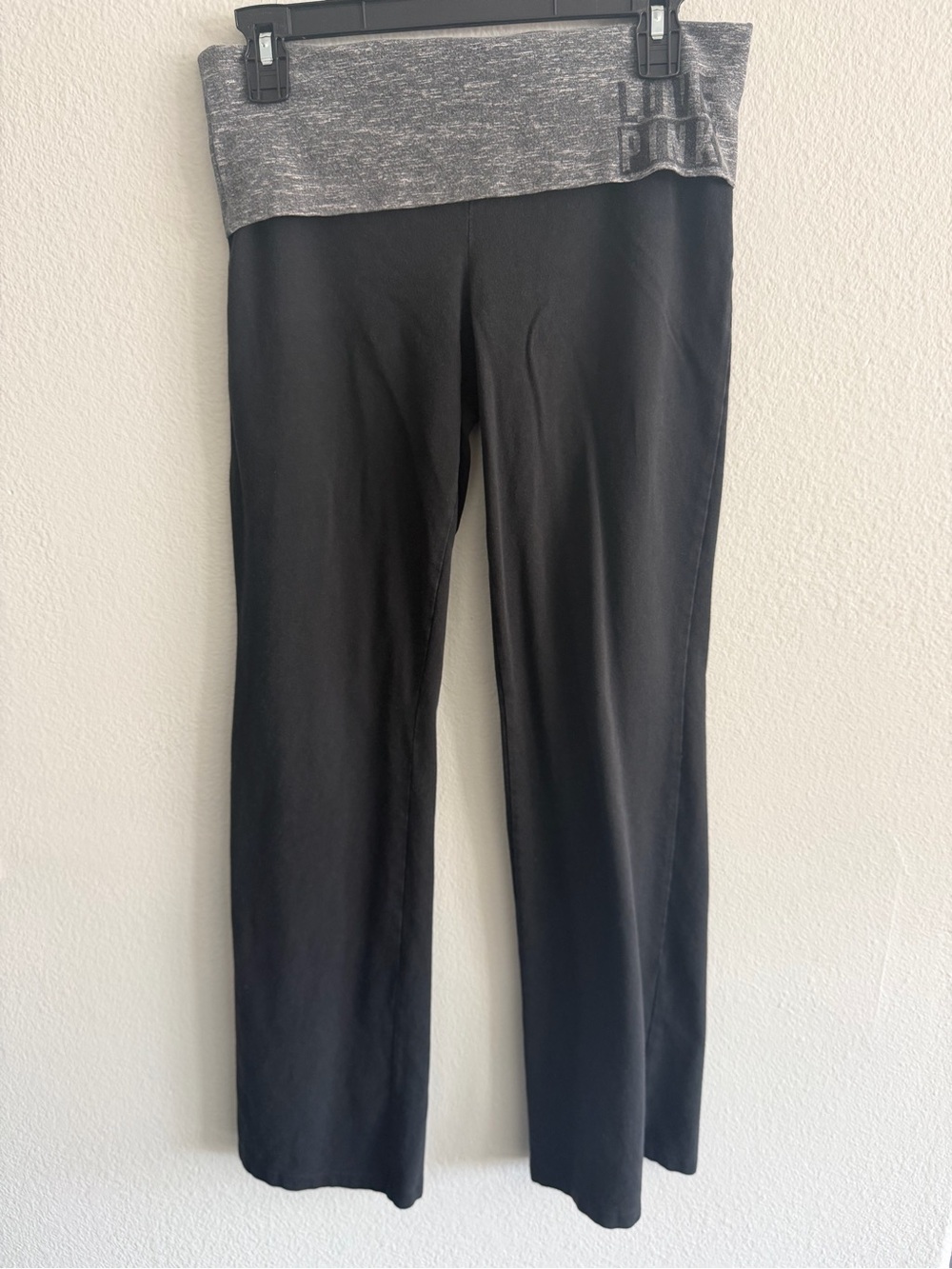 PINK Vintage Y2K Victoria's Secret Wide-Leg Yoga Pants Size M